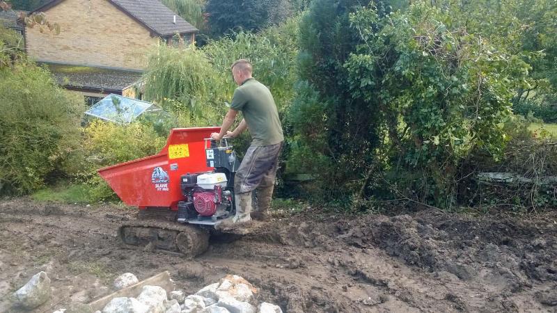 1T Tracked Hi-Lift Petrol Dumper