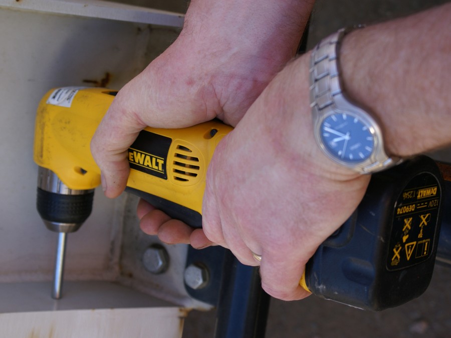 Martin Plant Hire Right Angle Cordless Drill