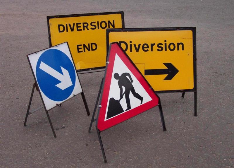 Temporary Road Signs